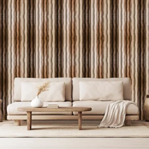 panou decorativ din lemn de frasin mixt - Ocean Collection - Thermowood