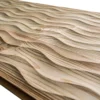 panou decorativ din lemn de pin - Wave Collection - Thermowood