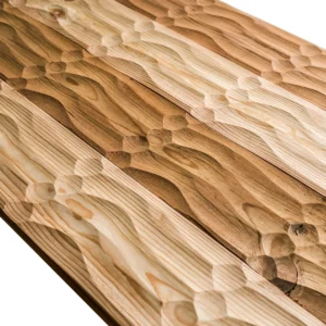 panou decorativ din lemn de pin mixt - Sky Collection - Thermowood