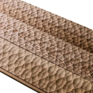 panou decorativ din lemn din lemn de frasin - Spyder Collection - Thermowood