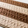 panou decorativ din lemn de frasin mixt, nature si termotratat - Snake Collection - Thermowood