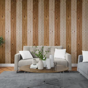 panou decorativ din lemn de pin mixt, nature si termotratat - Snake Collection - Thermowood