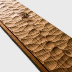 panou decorativ din lemn de pin termotratat - Snake Collection - Thermowood